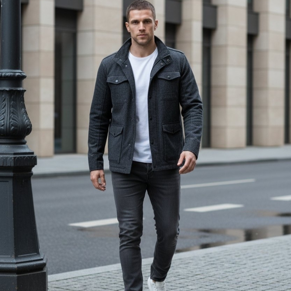 Guess Gray Jacket